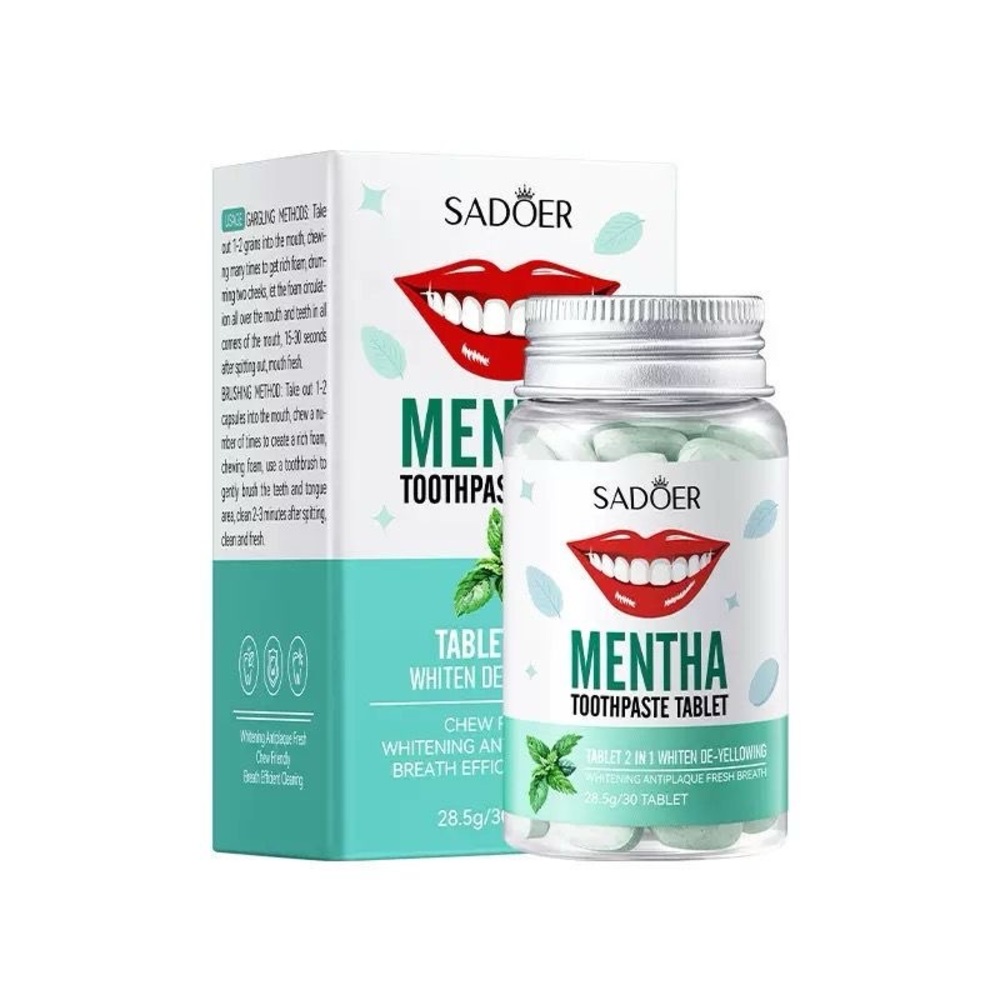 Sadoer Mentha Toothpaste Tablets